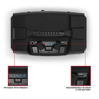 ION Audio Tailgater TD Rugged Bluetooth Speaker