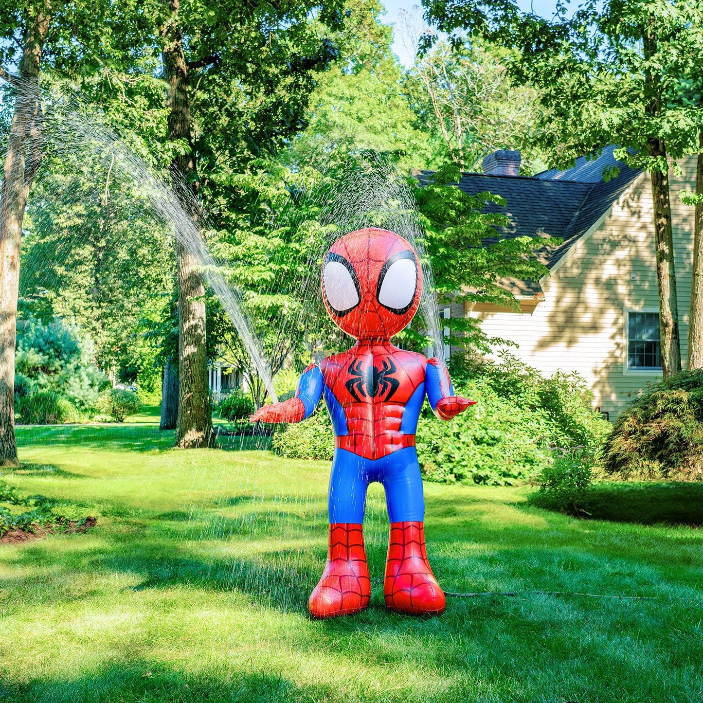 Marvel Spiderman 6' Inflatable Yard Sprinkler - Bellso