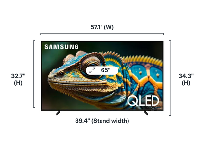 Samsung 65" Q60DD QLED 4K Smart TV with 5-Year Coverage - Bellso