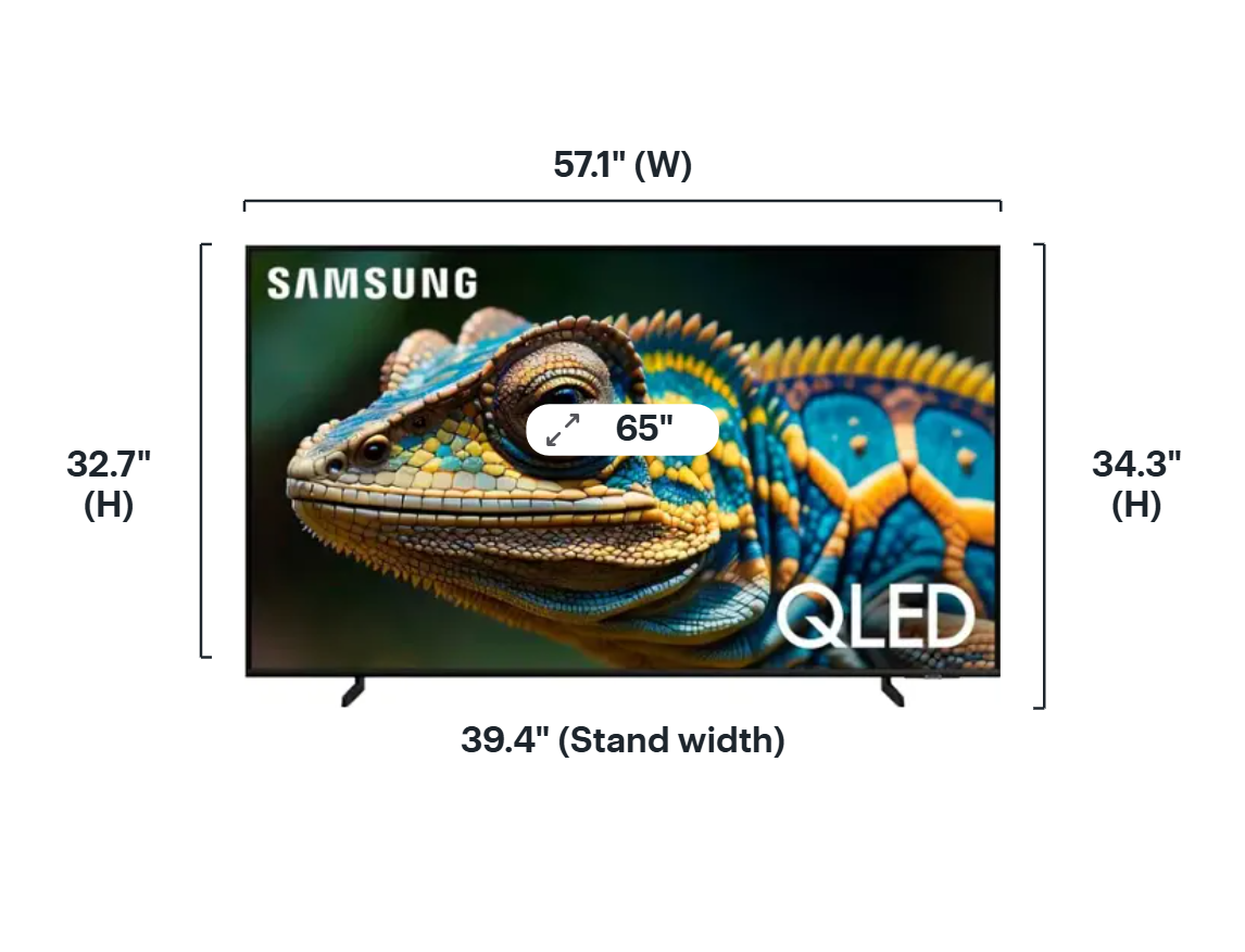 SAMSUNG 65 Class Q60D Series 4K QLED Smart TV - Bellso