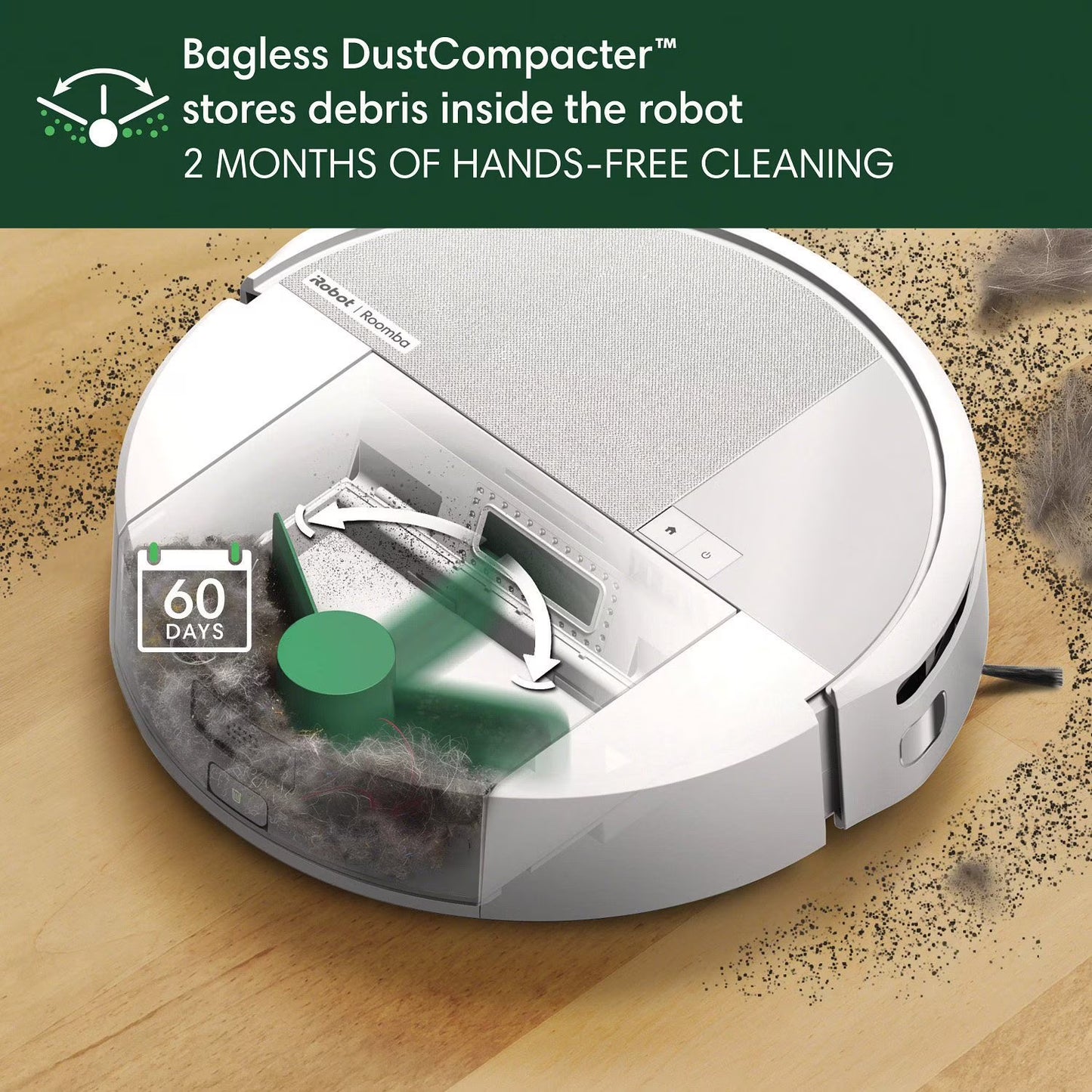 iRobot Roomba 208 DustCompactor Combo Robot Vacuum and Mop - Bellso