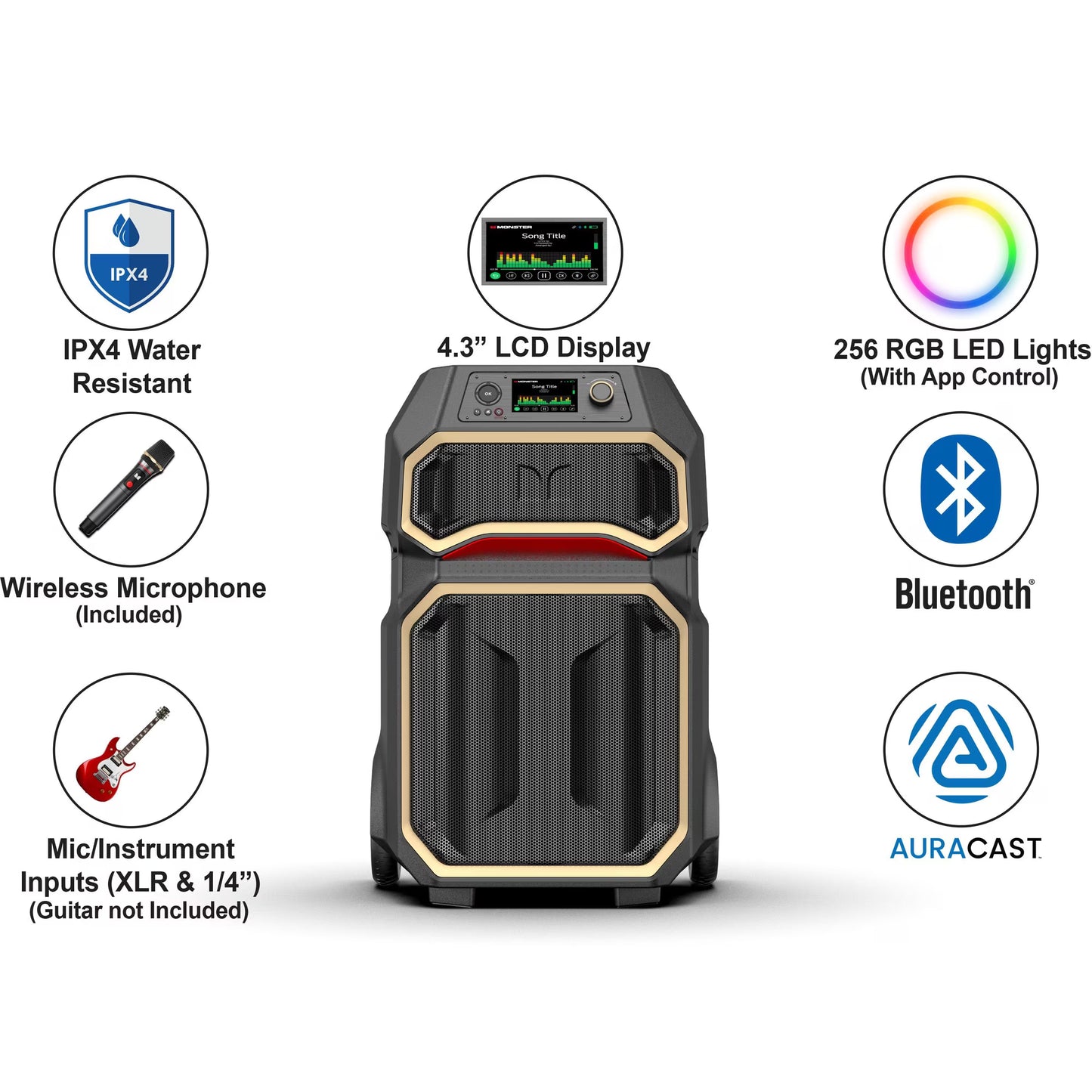 MONSTER SPEAKER BK