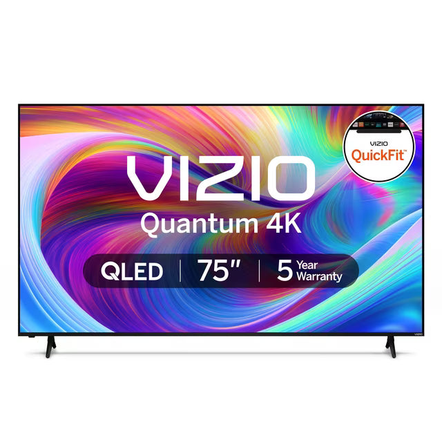 Vizio M75Q6-L4 75 In. Class Quantum 4K QLED HDR Smart TV