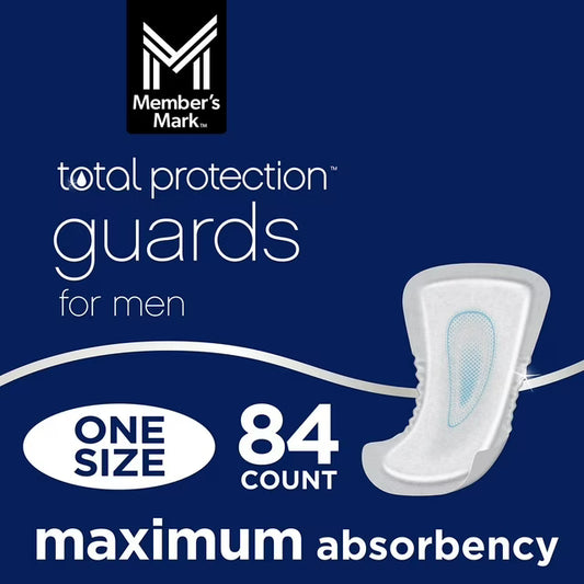 Member's Mark Total Protection Guards For Men (84 Ct.)