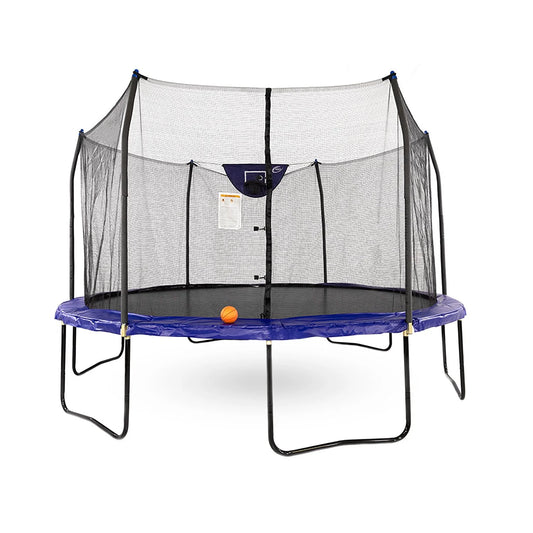 Skywalker Trampolines 14' Heavy Duty Trampoline with Basketball Hoop - Bellso