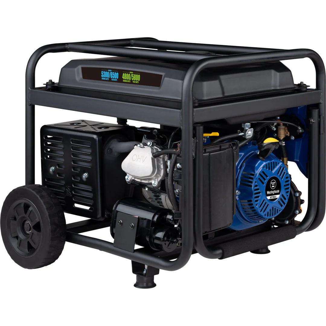 Westinghouse WGEN5300DFV Dual Fuel Portable Generator