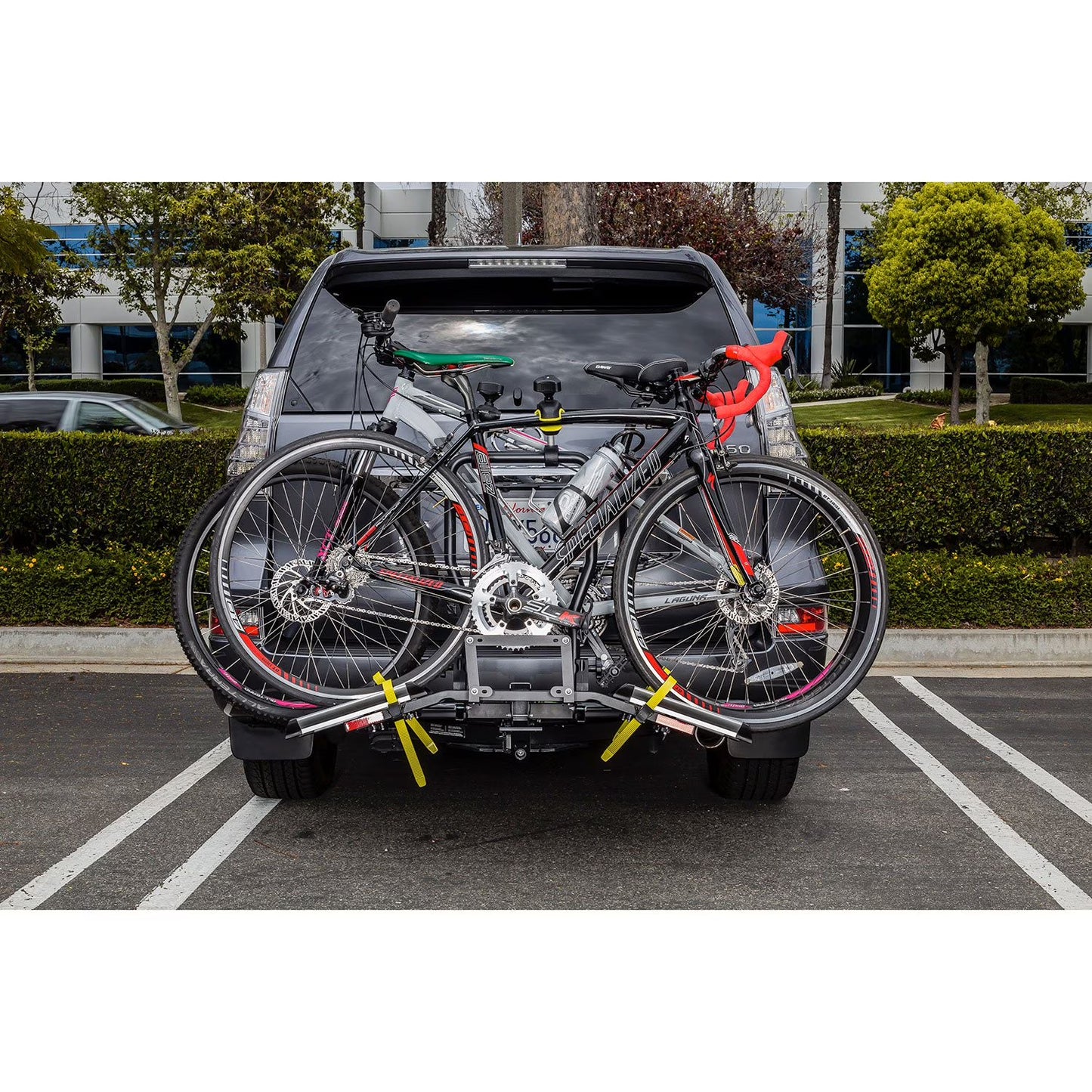 Kilimanjaro 2 Bike Rack, Hitch Mounted Platform Carrier with Support Base