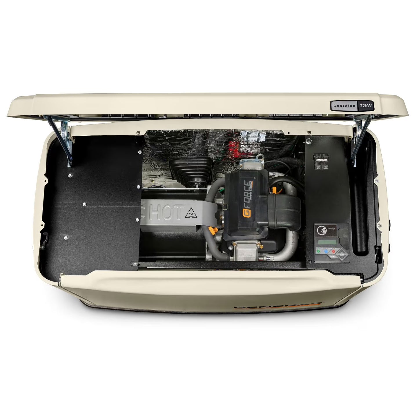 22,000 Watt Generac Guardian Series WiFi-Enabled , NG Standby Generator With 200A Automatic Transfer Switch - Bellso