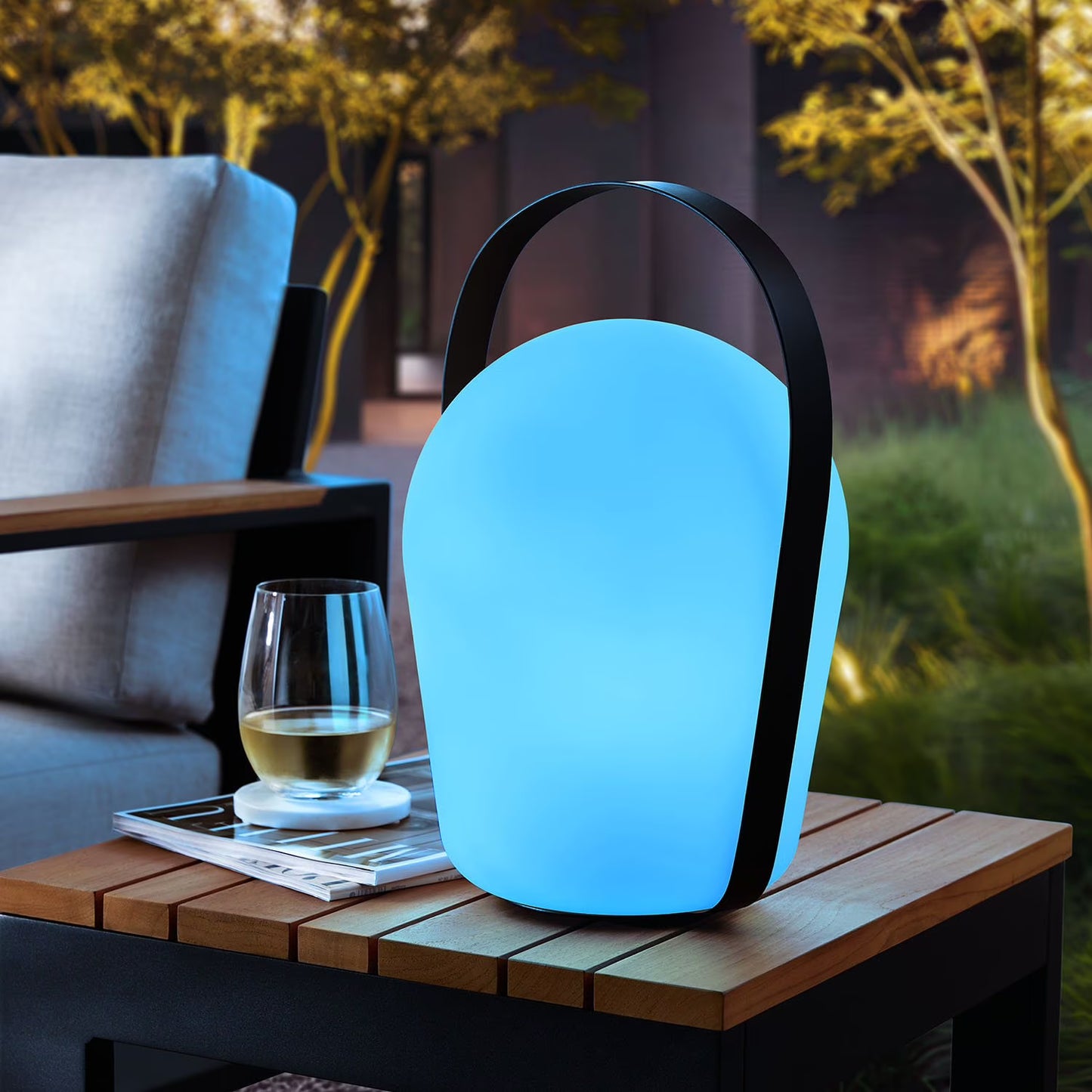 Member's Mark Color Changing 15" Outdoor Lantern