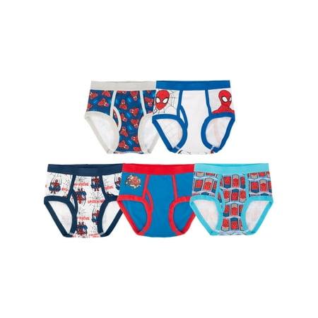 Spiderman Cotton Underwear Boys Size 4-8 - Bellso