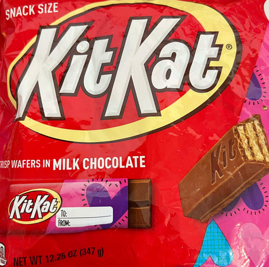 KitKat Valentine Exchange Candy  12.25 Oz.-5.00 - Bellso
