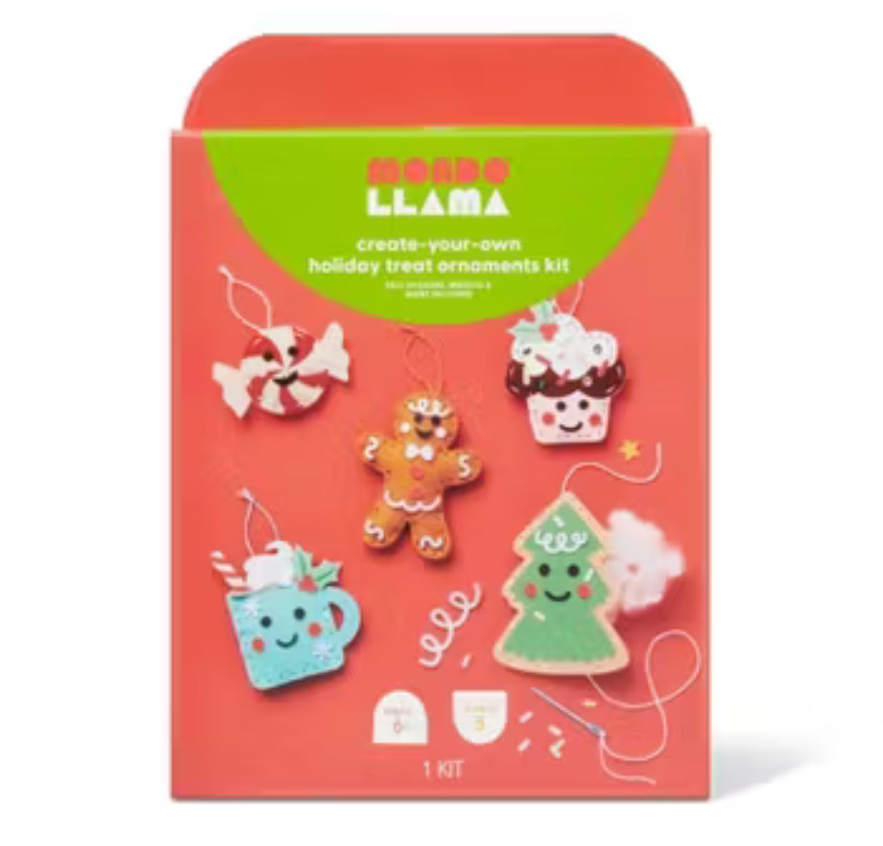 mondo Llama Create your Own- Holiday Treat Ornament Kit - Bellso