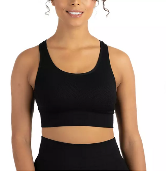Member's Mark Women's Seamless Racerback Sports Bra M - Bellso