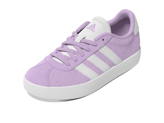 adidas VL Court 3.0 Kids' Shoes, Girl's, Size: 7, Bliss Purple Gray - Bellso