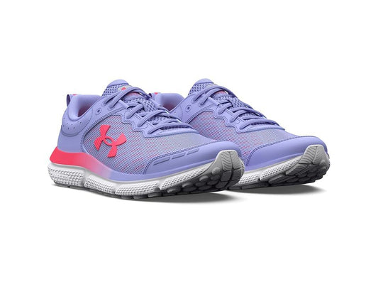 Under Armour Grade School Assert 10 Kids' Running Shoes, Girl's, Size: 6, Purple - Bellso