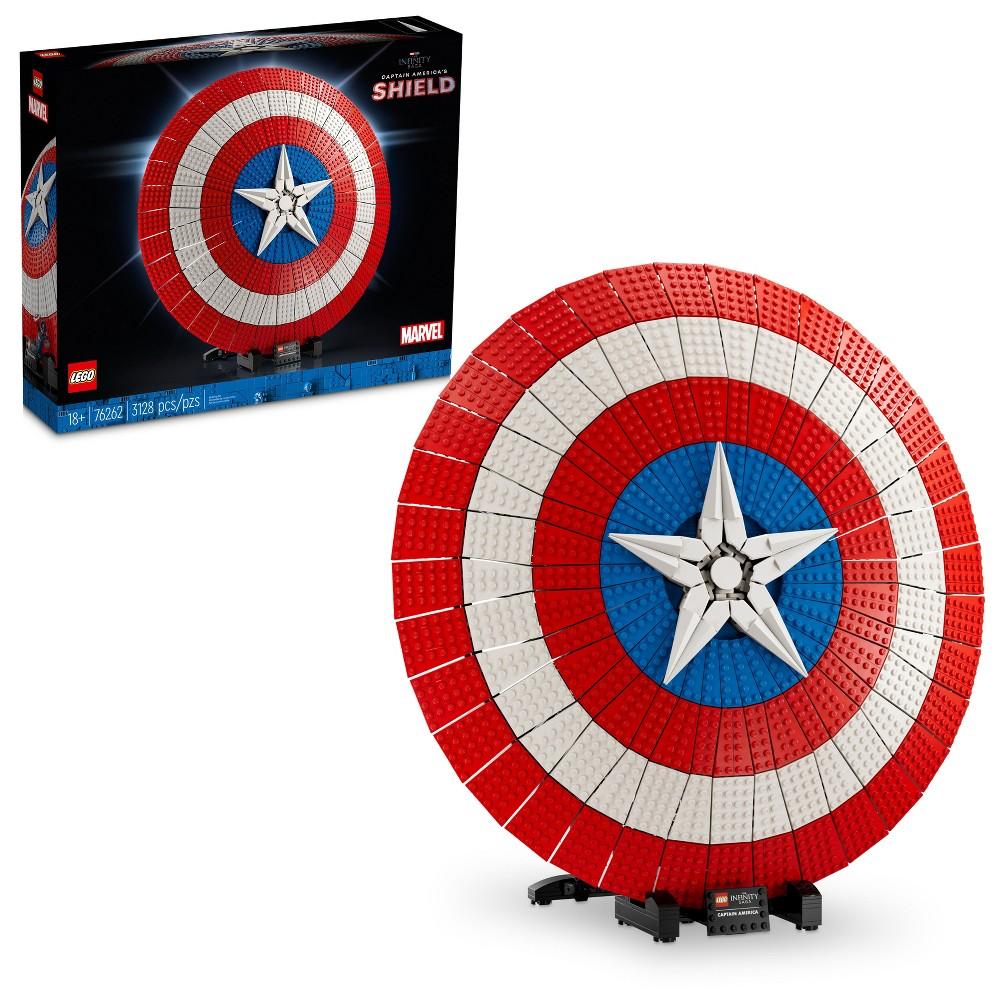 LEGO Marvel Captain America?S Shield Building Model Kit 76262 - Bellso