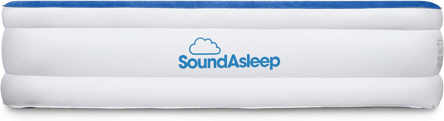 SoundAsleep Dream Series Luxury Air Mattress with ComfortCoil Technology & Built-in High Capacity Pump - Bellso
