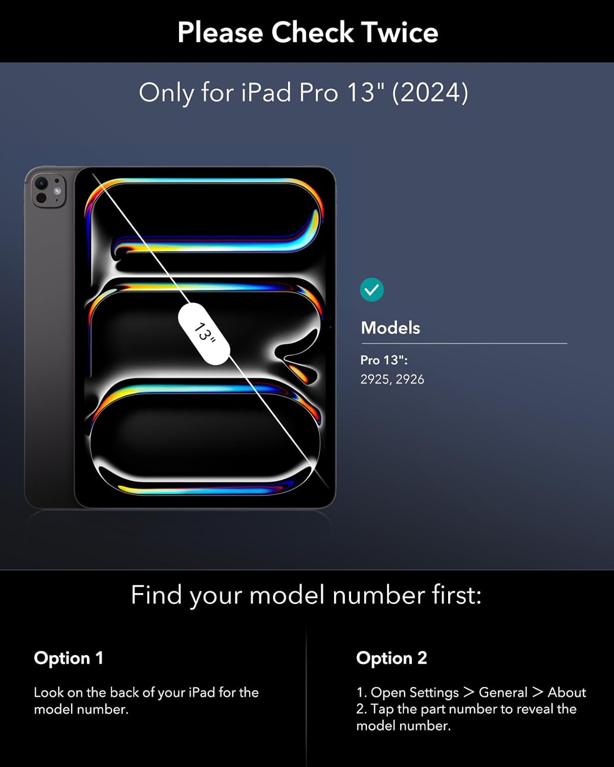 ESR iPad Pro 13 Inch Case with Keyboard (M4, 2024), iPad Pro 13 Keyboard Case - Bellso