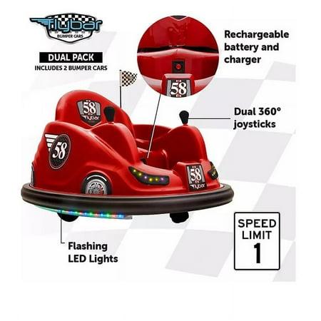 Flybar 6-Volt Battery Powered Electric Bumper Cars - Bellso