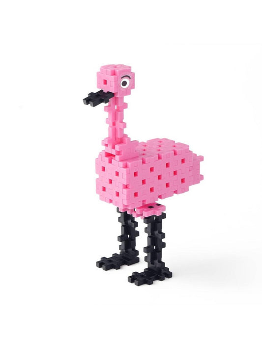 Mini Hashtag Building Blocks Pink FLAMINGO  74ct/tube-1.00 - Bellso