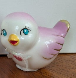 Spritz Ceramic Love Birds Looking up & Straight-Lavender/Light Purple 2025 -5.00 - Bellso