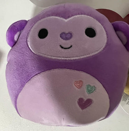 Squishmallows Junie the Banana Valentine Plush Toy, 5 Inches - Bellso
