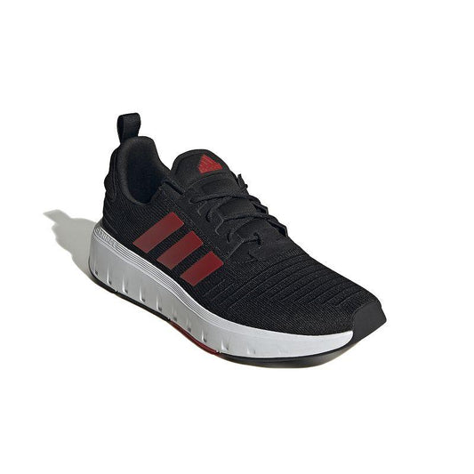 adidas Swift Run Men's Lifestyle Running Shoes, Size: 10.5, Black - Bellso
