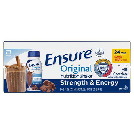 Ensure Original Nutrition Milk Chocolate Meal Replacement Shake oz (24 ct) - Bellso