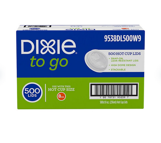 Dixie Black PerfecTouch ® Lid (8 Oz., 500 Ct.) - Bellso