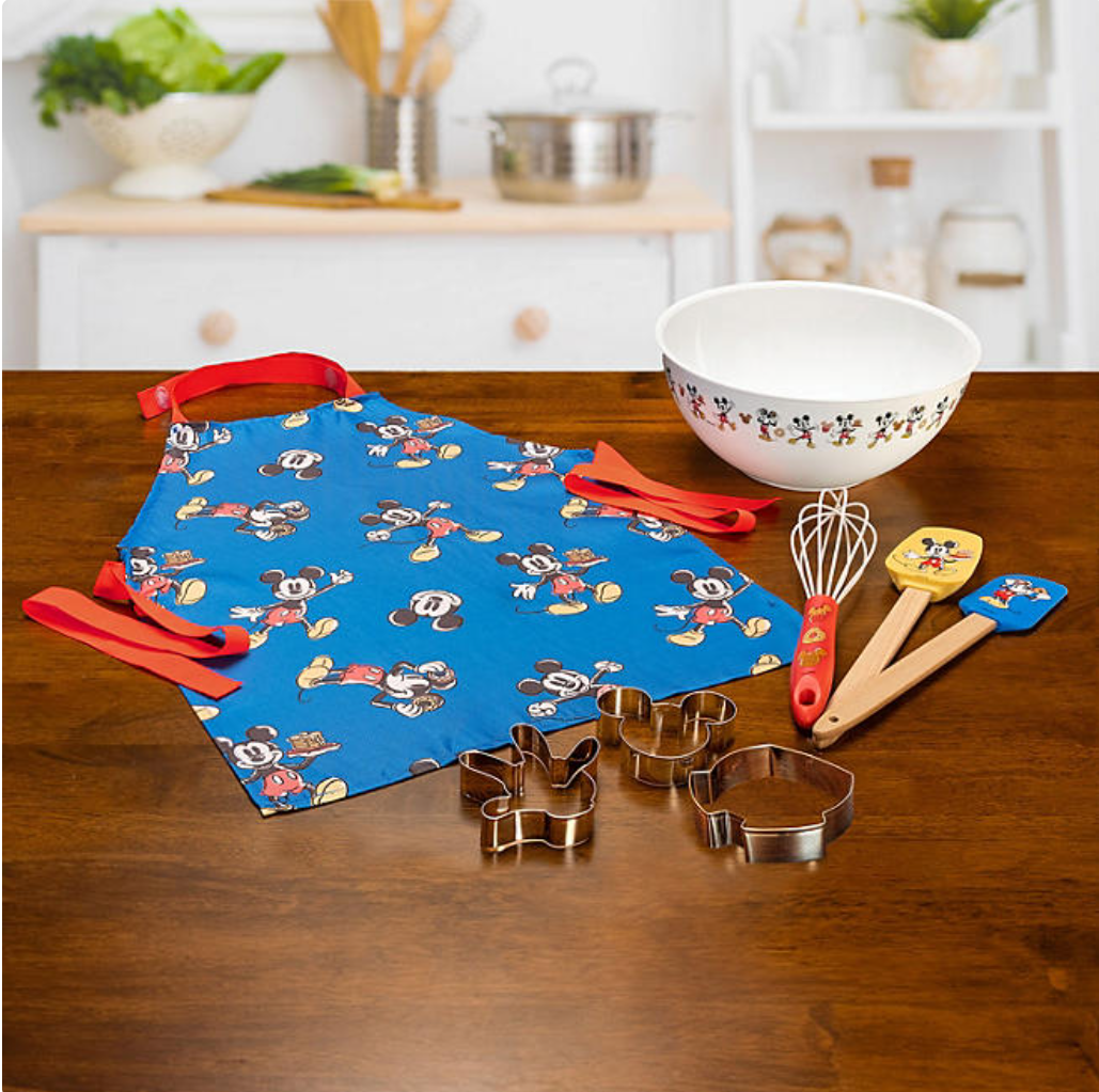 Disney 100 Mickey & Minnie Kids 8 Piece Baking Set - Bellso