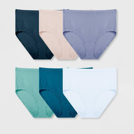 Fruit of the Loom Women's 6PK Comfort Supreme Briefs 9/2X - Bellso