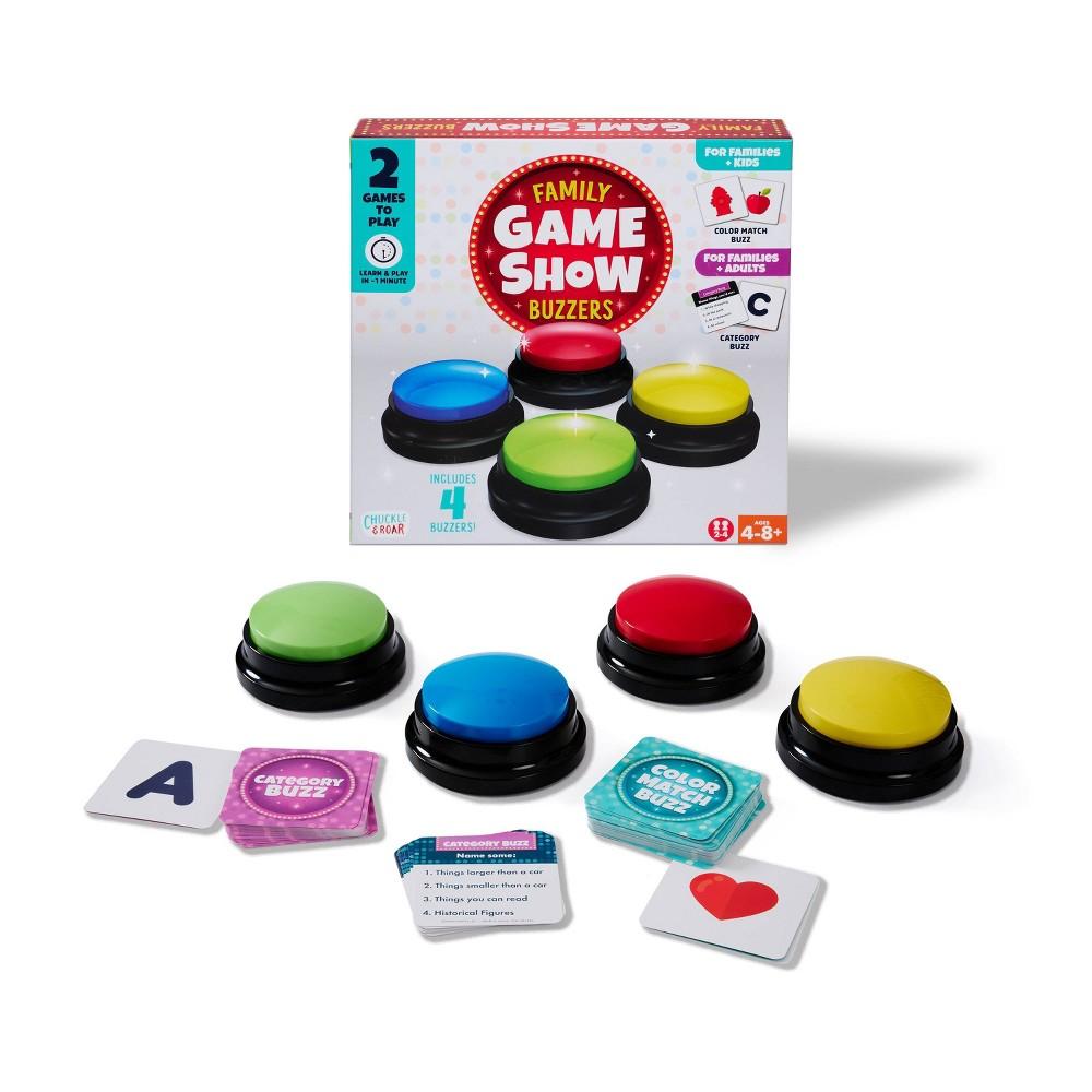 Chuckle & Roar Family Game Show Buzzers Game - Bellso