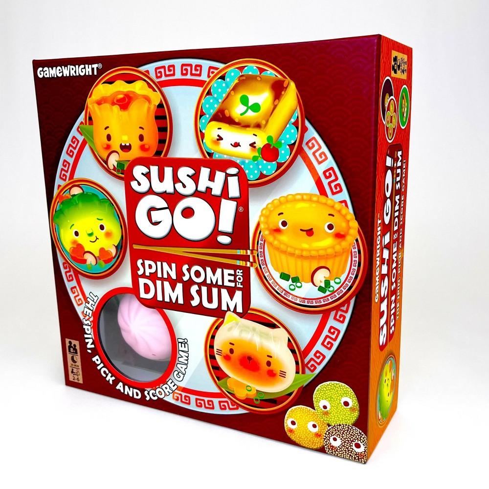 Gamewright Sushi Go Spin Some for Dim Sum Board Game - Bellso