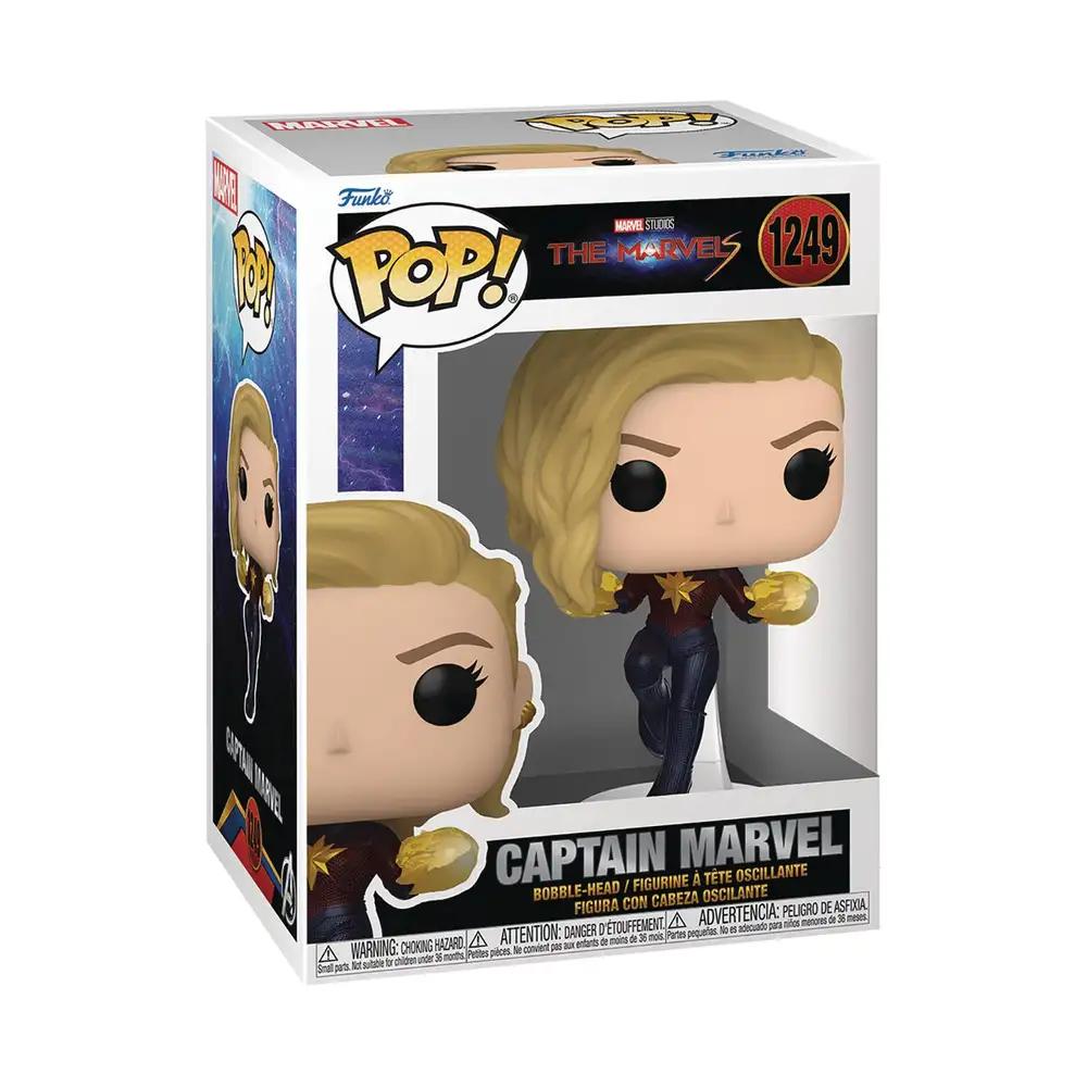 The Marvels Captain Marvel Funko Pop! Vinyl Figure #1249 - Bellso