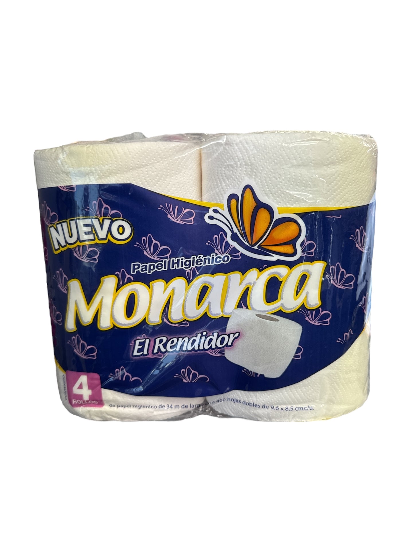 Monarca Toilet Paper 4 Rolls - Bellso