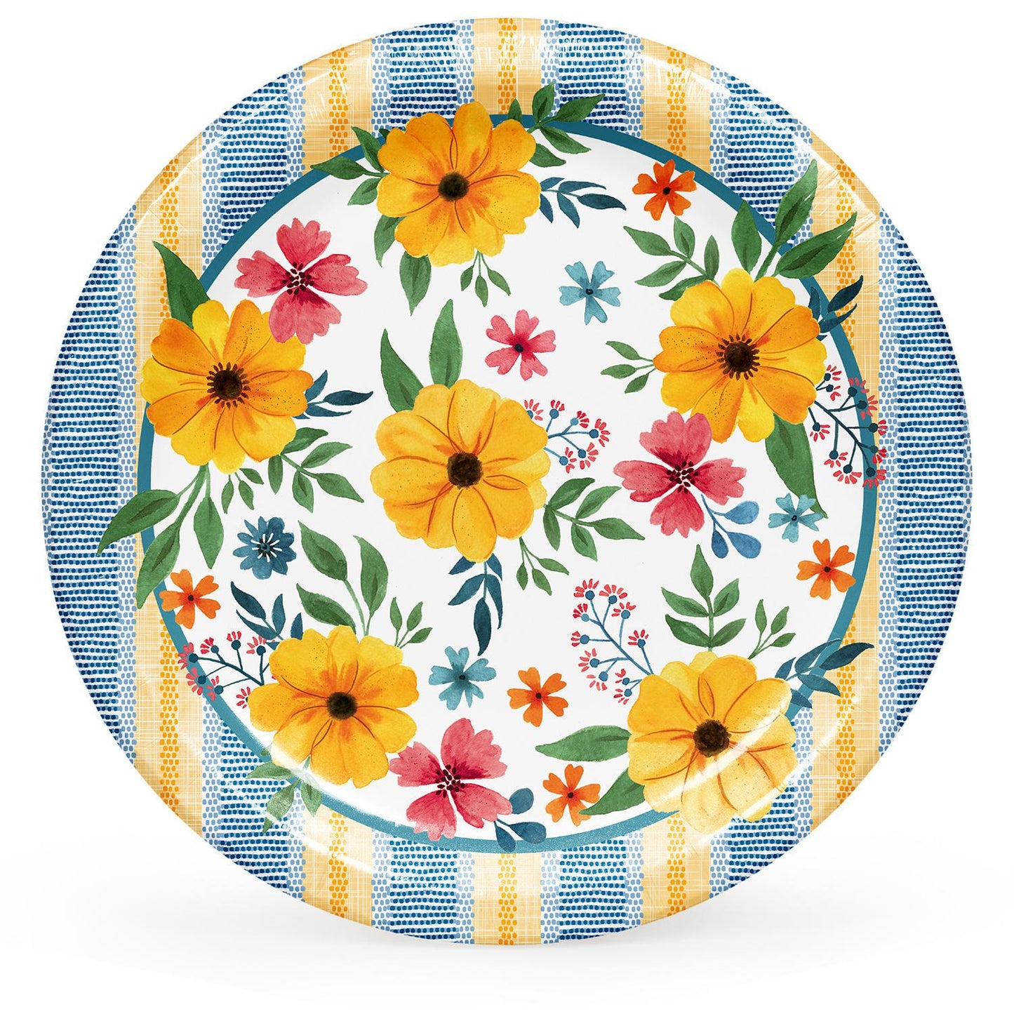 Member's Mark Buttercup Blossoms Paper Plates - Bellso