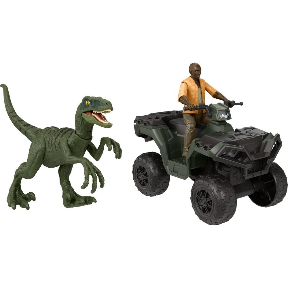 Jurassic World Barry Sembène ATV Chase Toy Vehicle Pack - Bellso