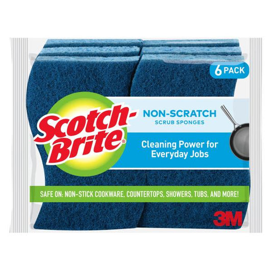 Scotch-Brite Zero-Scratch Scrub Sponges - Bellso