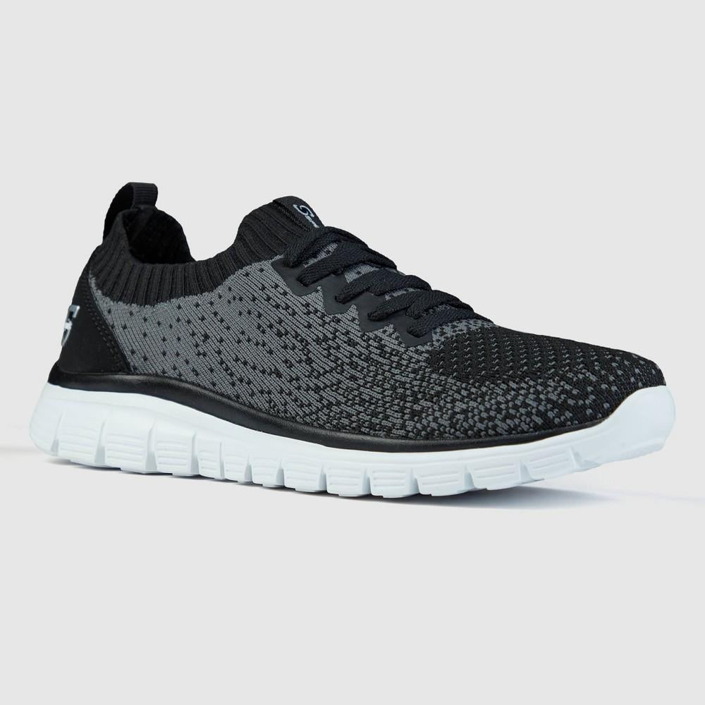 Men's S Sport by Skechers Aderlee Performance Athletic Sneakers - Black 13 - Bellso