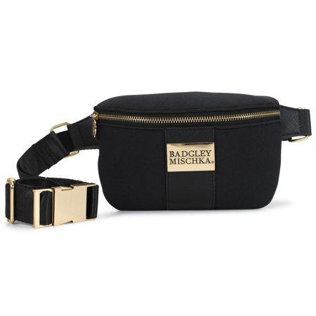Sage Scuba and Vegan Leather Belt Bag - Bellso