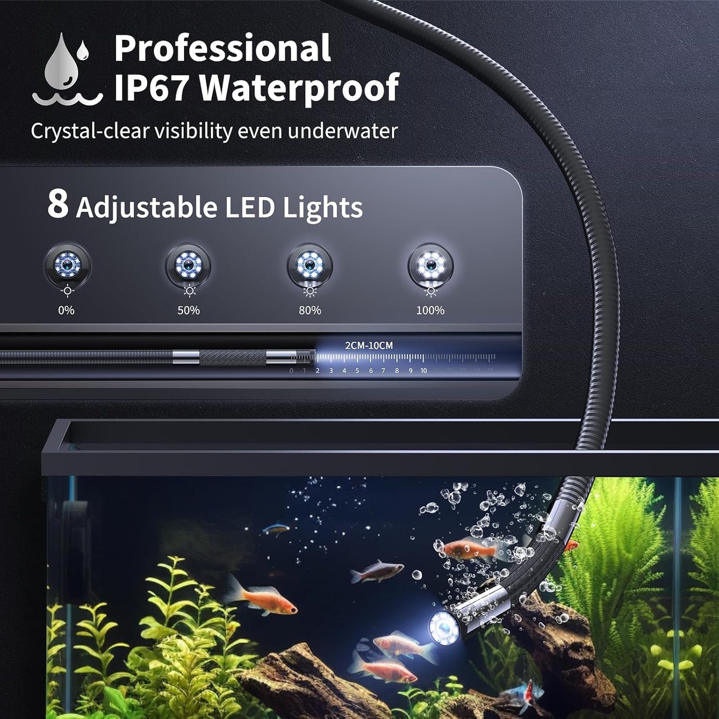 Endoscope Camera with Light Two Way Articular Borescope - Bellso