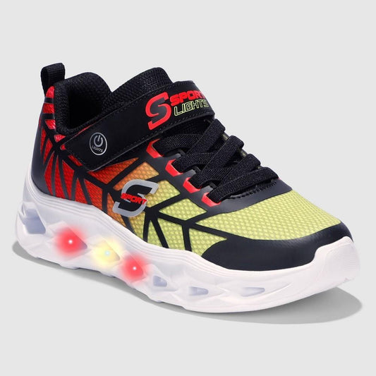 S Sport by Skechers Boys' Hernan Light-Up Sneakers Size 13 - Bellso