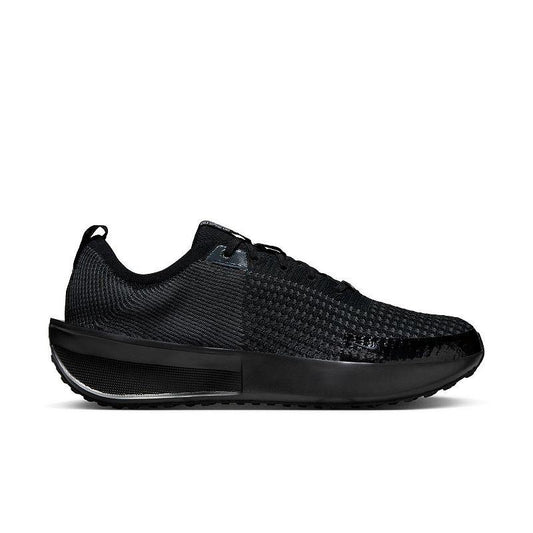 Nike Interact Run Men's Road Running Shoes, Size: 11, Black Grey - Bellso