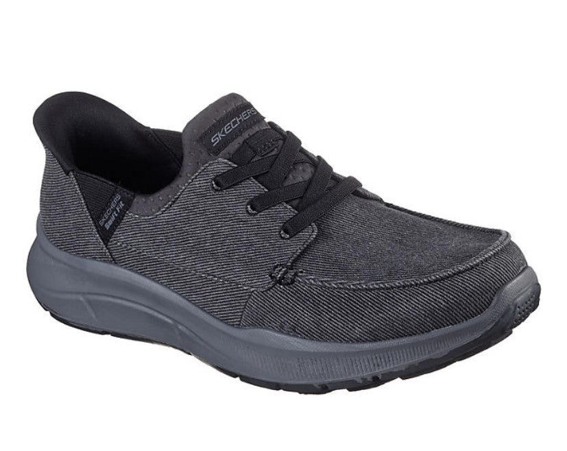 Skechers Men's Hands Free Swift Fit Canvas Sneaker Size 11 - Bellso