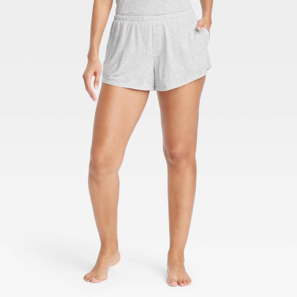 Women's Jersey Pajama Shorts - AudentM Gray M - Bellso