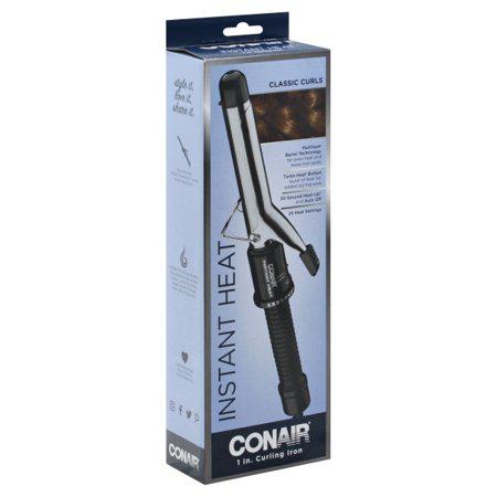 Conair Instant Heat Curling Iron -Inch Barrel Produces Classic Curls – For Use on Short Long Hair - Bellso