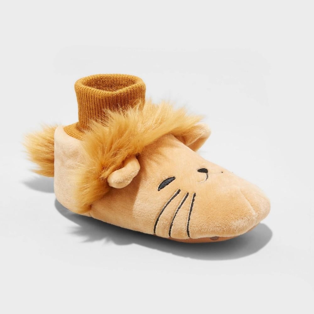 Toddler Boys' Leo Lion Slippers - Bellso