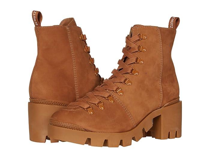 Women's Schutz Xayane Bootie, Size 9 M - Brown - Bellso