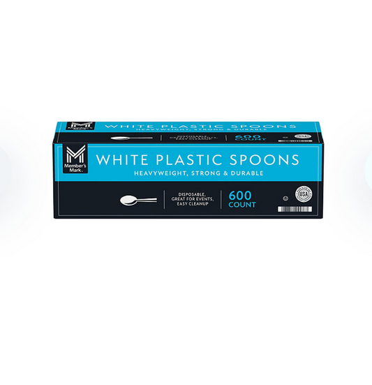 Member's Mark Plastic Spoons - 600 Count 13.78 - Bellso