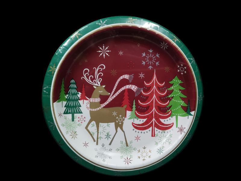Member's Mark Heading Home Dinner Paper Plates, 10" (85 Count) - Bellso